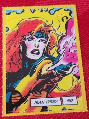Loblaws Marvel Stickers - 50 Jean Grey - MAKE A BUNDLE!!